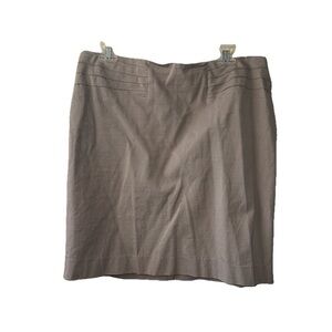 Alfani Women's Taupe Pencil Skirt